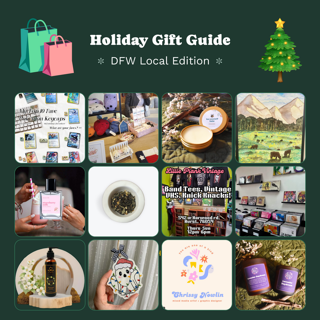 DFW Small Business Gift Guide | Dallas, Fort Worth, Arlington and surrounding local areas