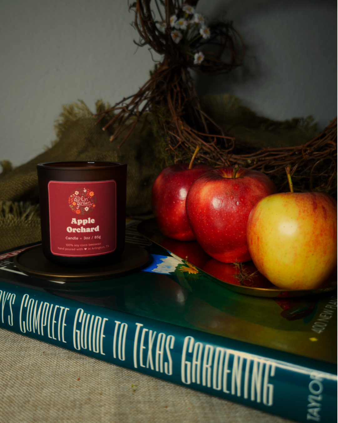 Apple Orchard Wood Wick Candle