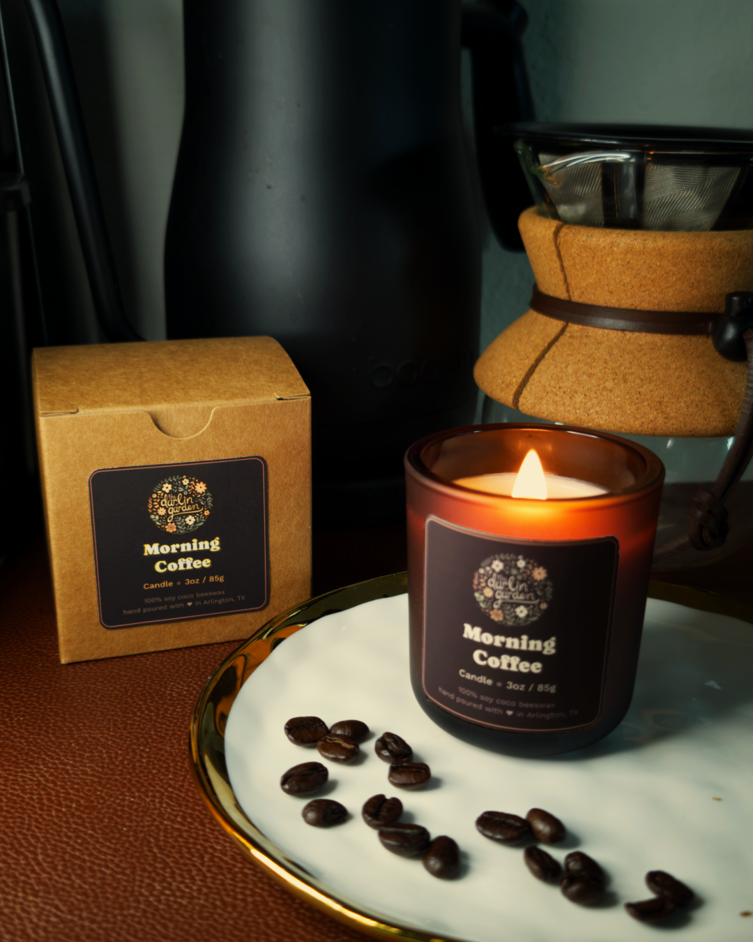 Morning Coffee Wood Wick Candle