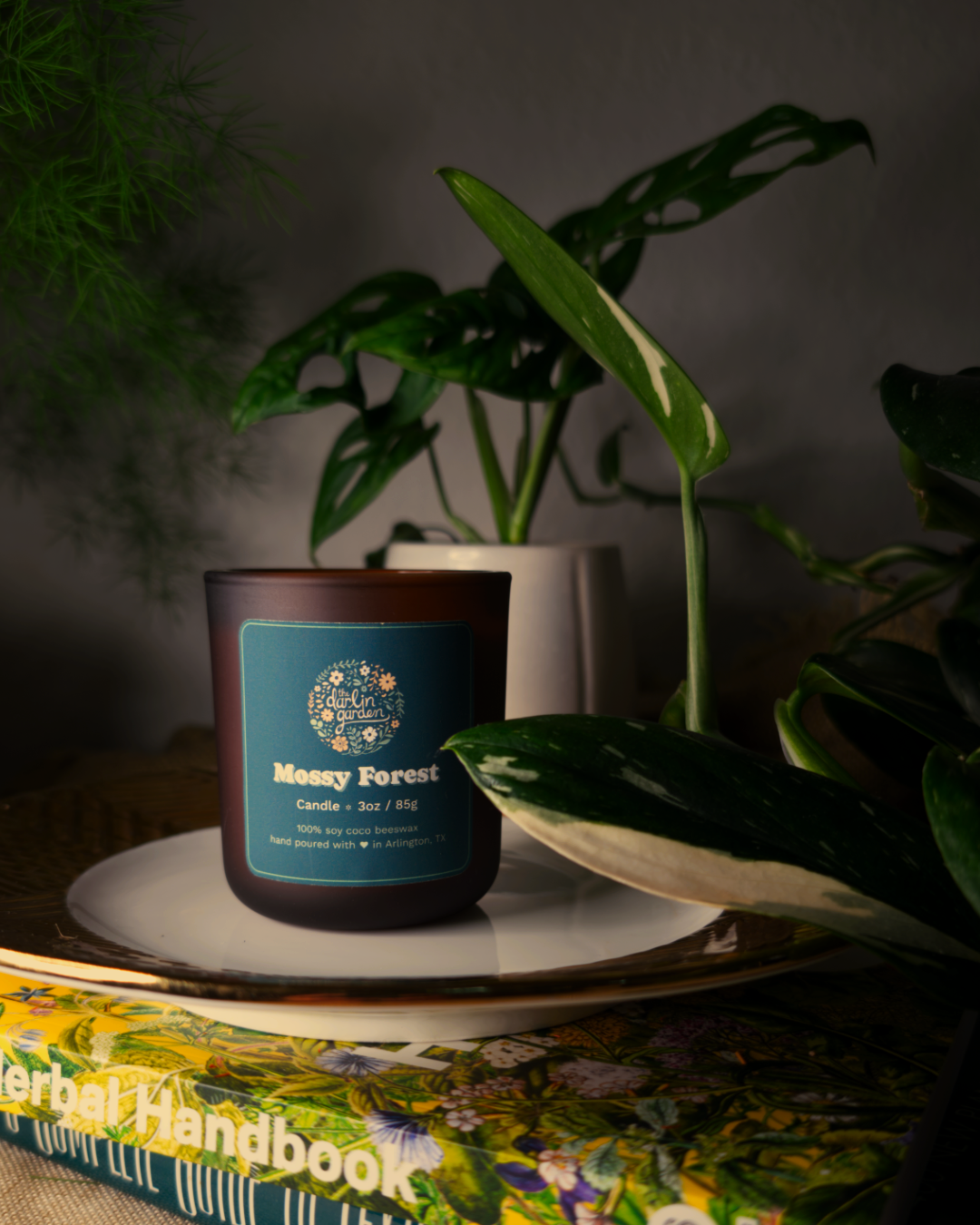 Mossy Forest Wood Wick Candle