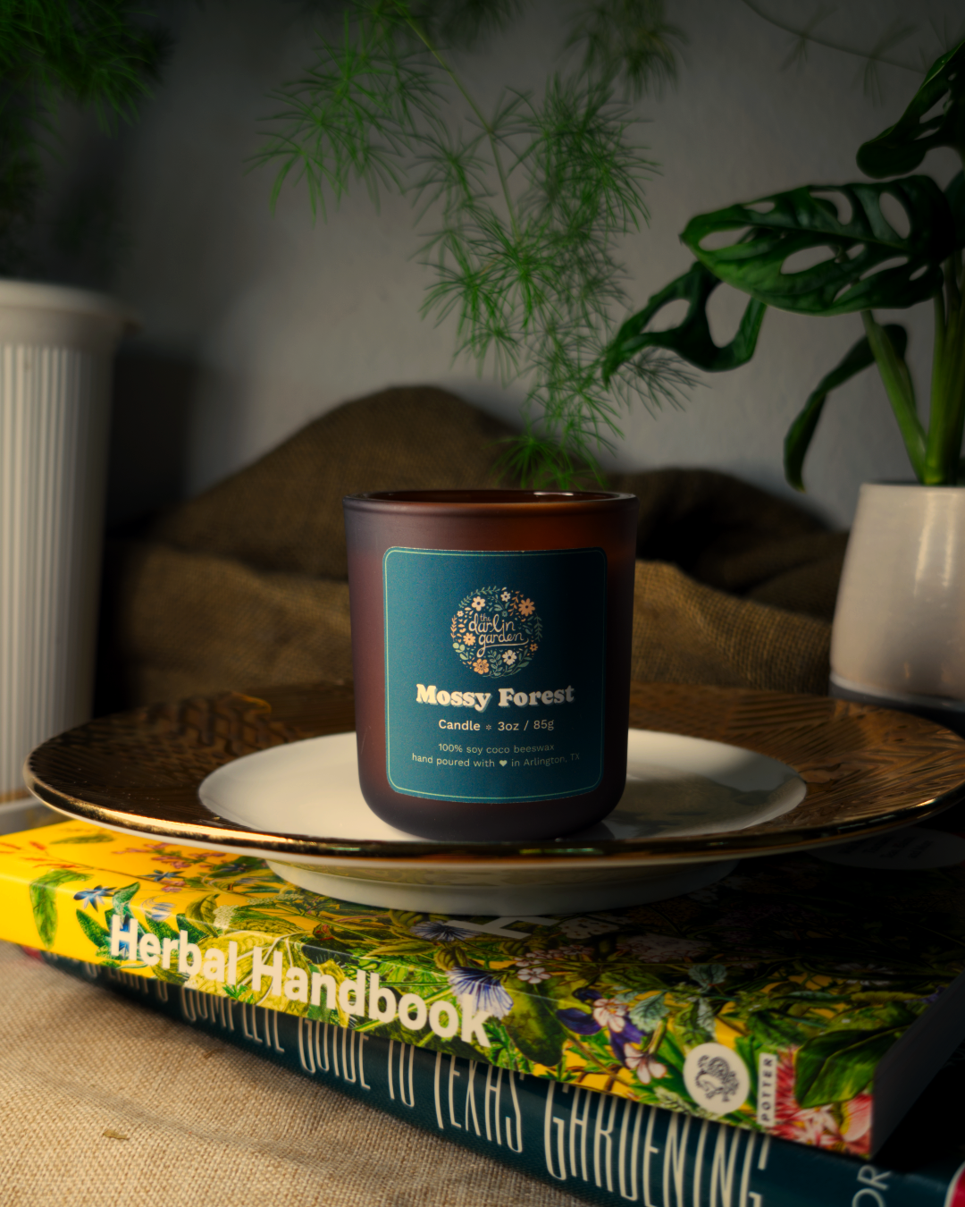 Mossy Forest Wood Wick Candle