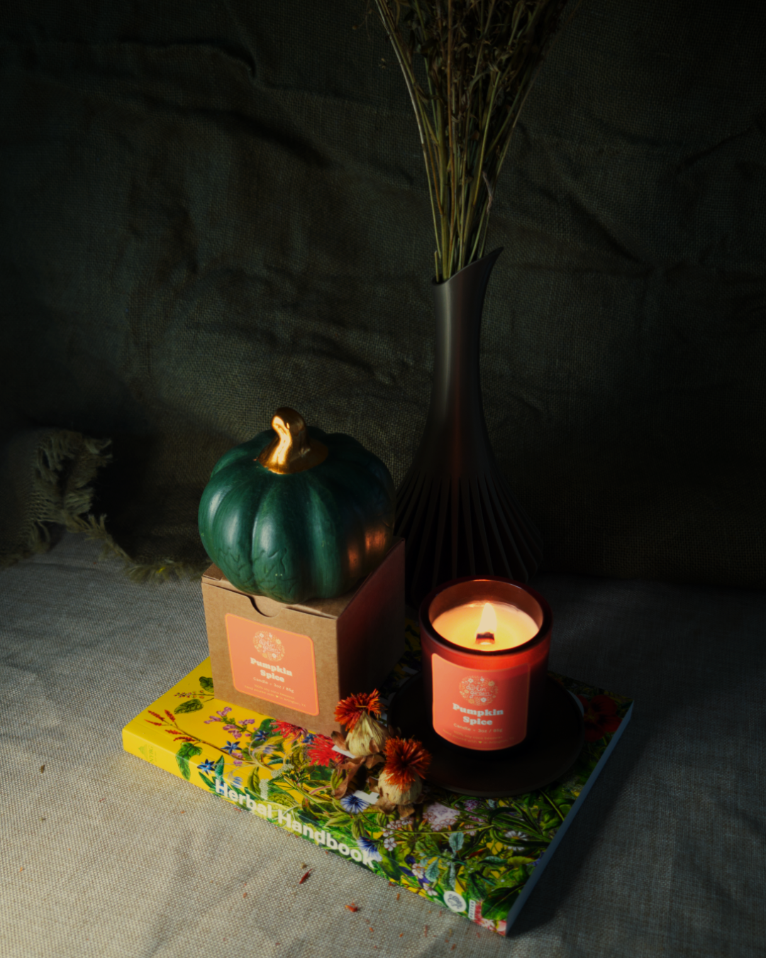 Pumpkin Spice Wood Wick Candle