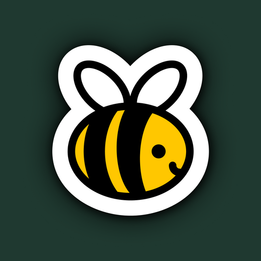 Bee Yourself Bee Sticker