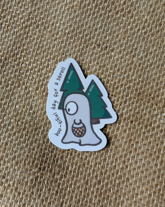 Boo-tiful Day Vinyl Sticker