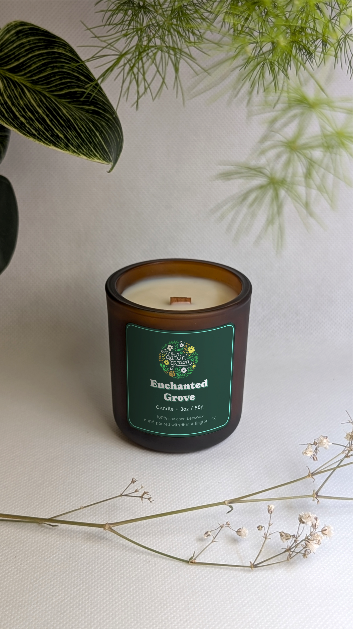 Enchanted Grove Wood Wick Candle