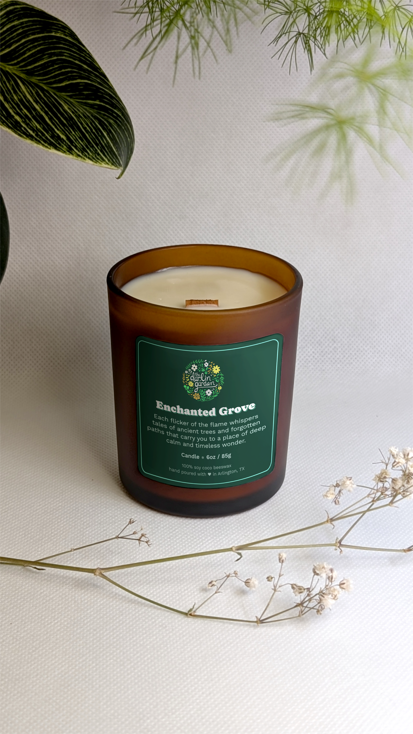 Enchanted Grove Wood Wick Candle