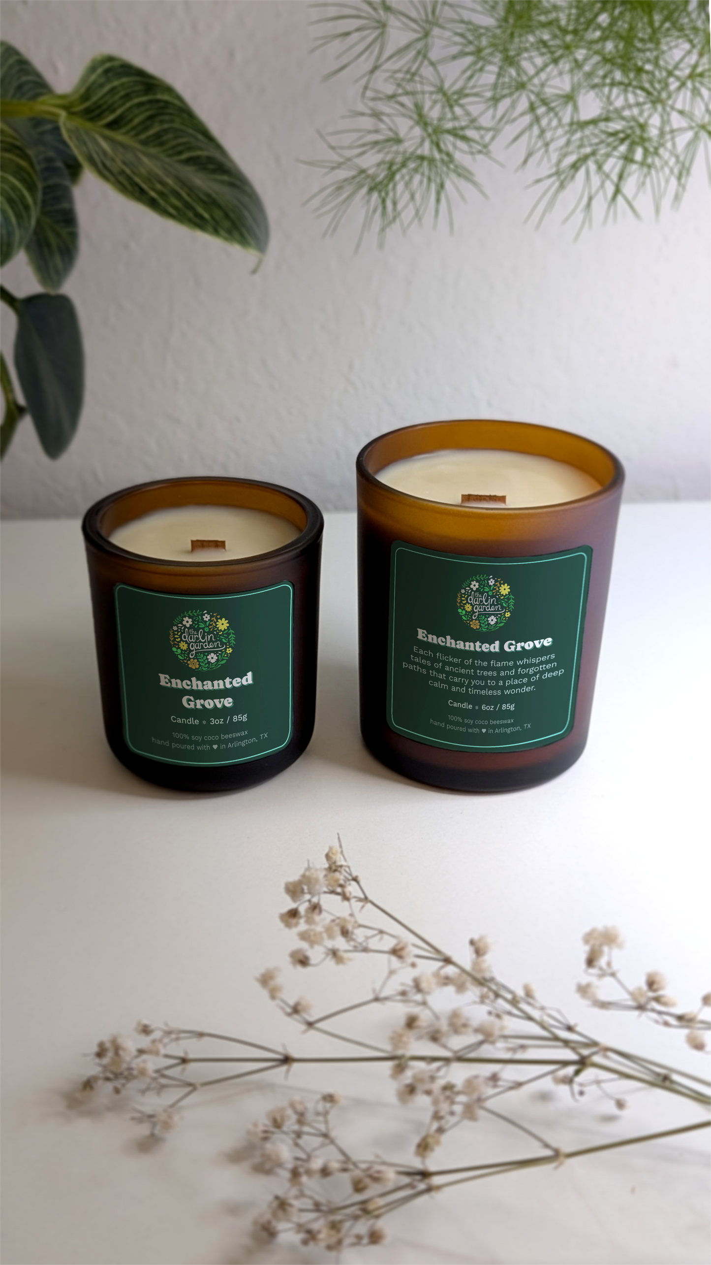 Enchanted Grove Wood Wick Candle