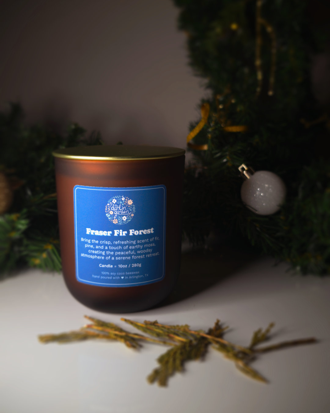 Fraser Fir Forest Wood Wick Candle