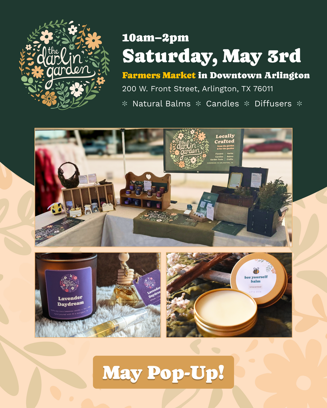 Shop Mother's Day on May 3rd!