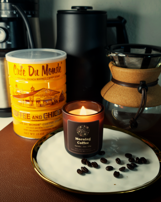Morning Coffee Wood Wick Candle