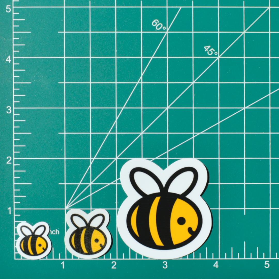 Bee Yourself Bee Sticker