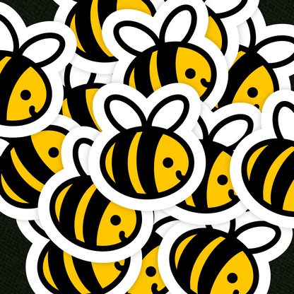 Bee Yourself Bee Sticker