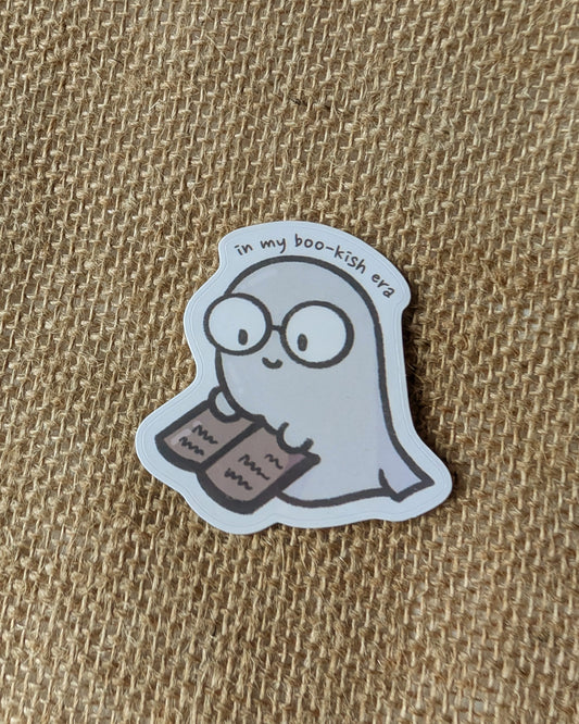In my Boo-kish Era Vinyl Sticker