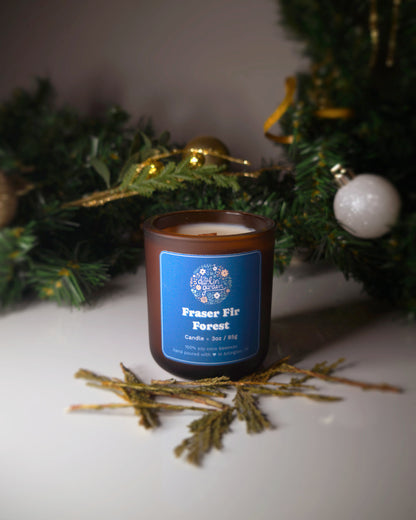 Fraser Fir Forest Wood Wick Candle