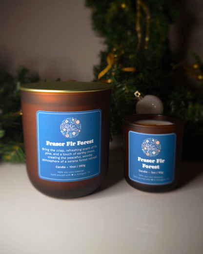 Fraser Fir Forest Wood Wick Candle