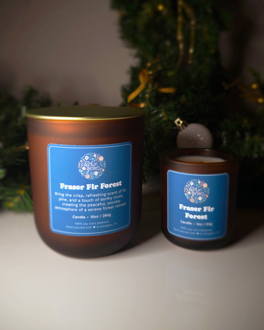 Fraser Fir Forest Wood Wick Candle