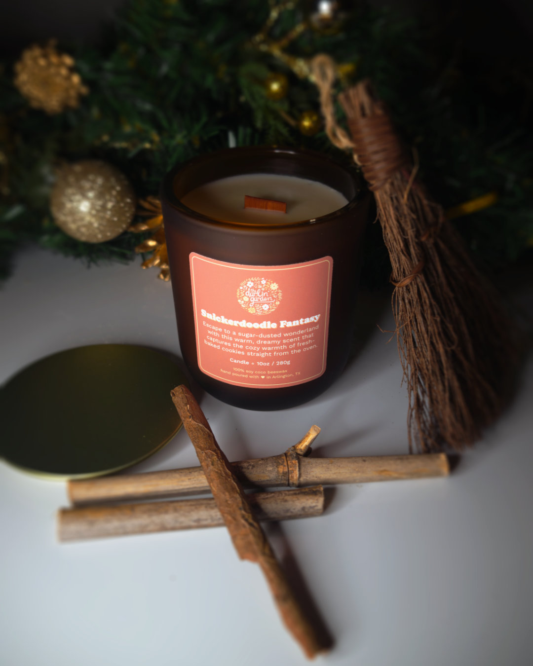 Snickerdoodle Fantasy Wood Wick Candle