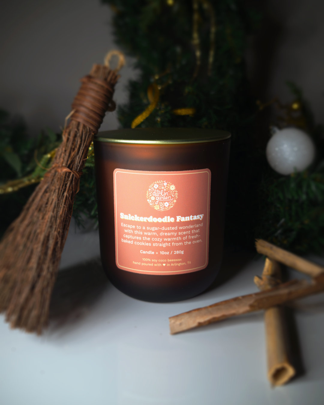 Snickerdoodle Fantasy Wood Wick Candle