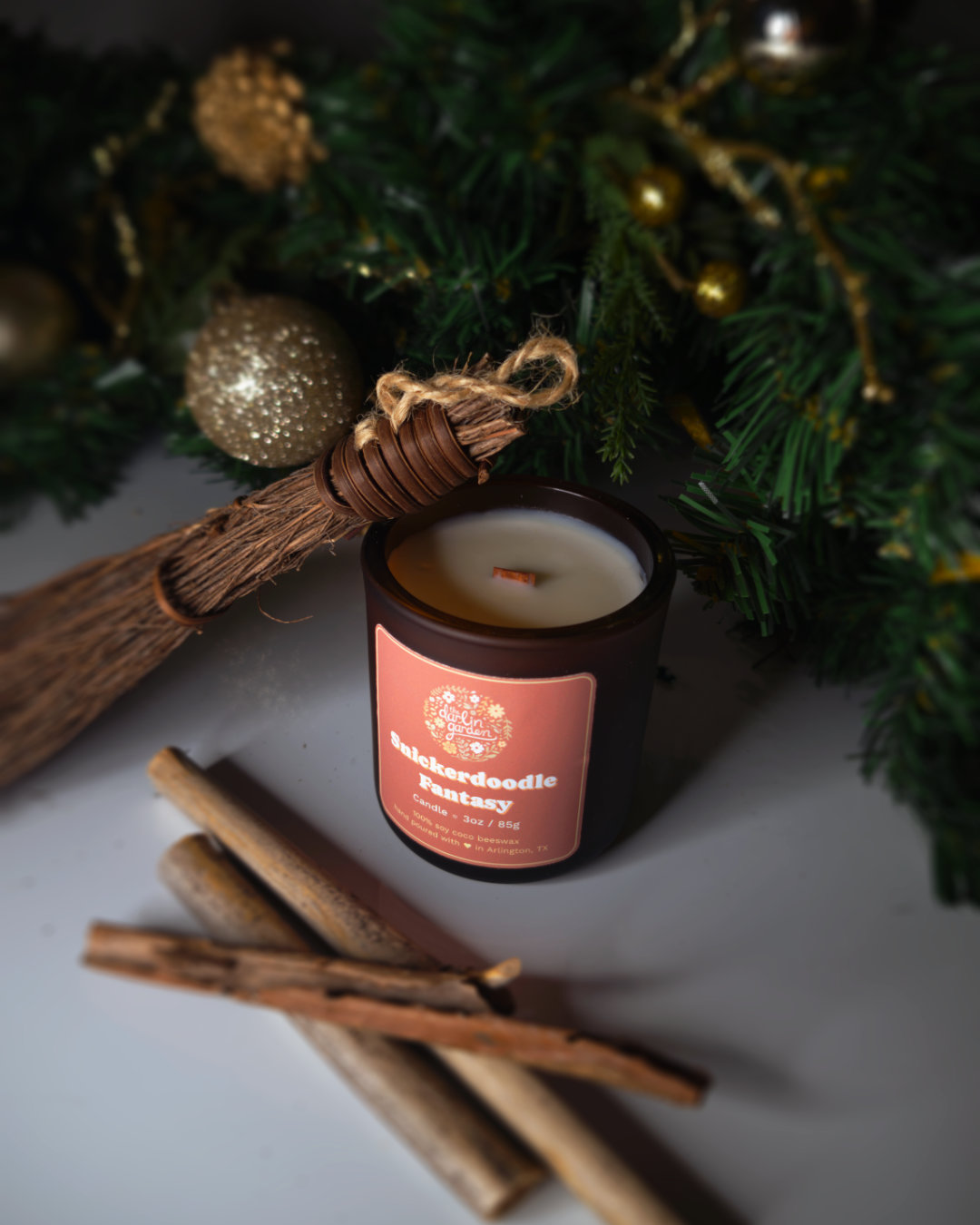 Snickerdoodle Fantasy Wood Wick Candle