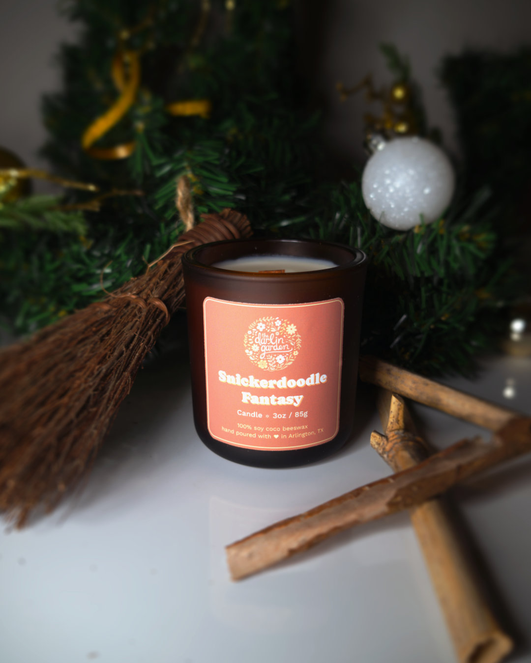 Snickerdoodle Fantasy Wood Wick Candle