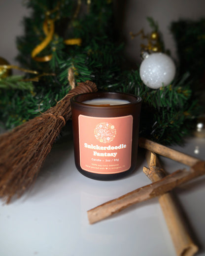 Snickerdoodle Fantasy Wood Wick Candle