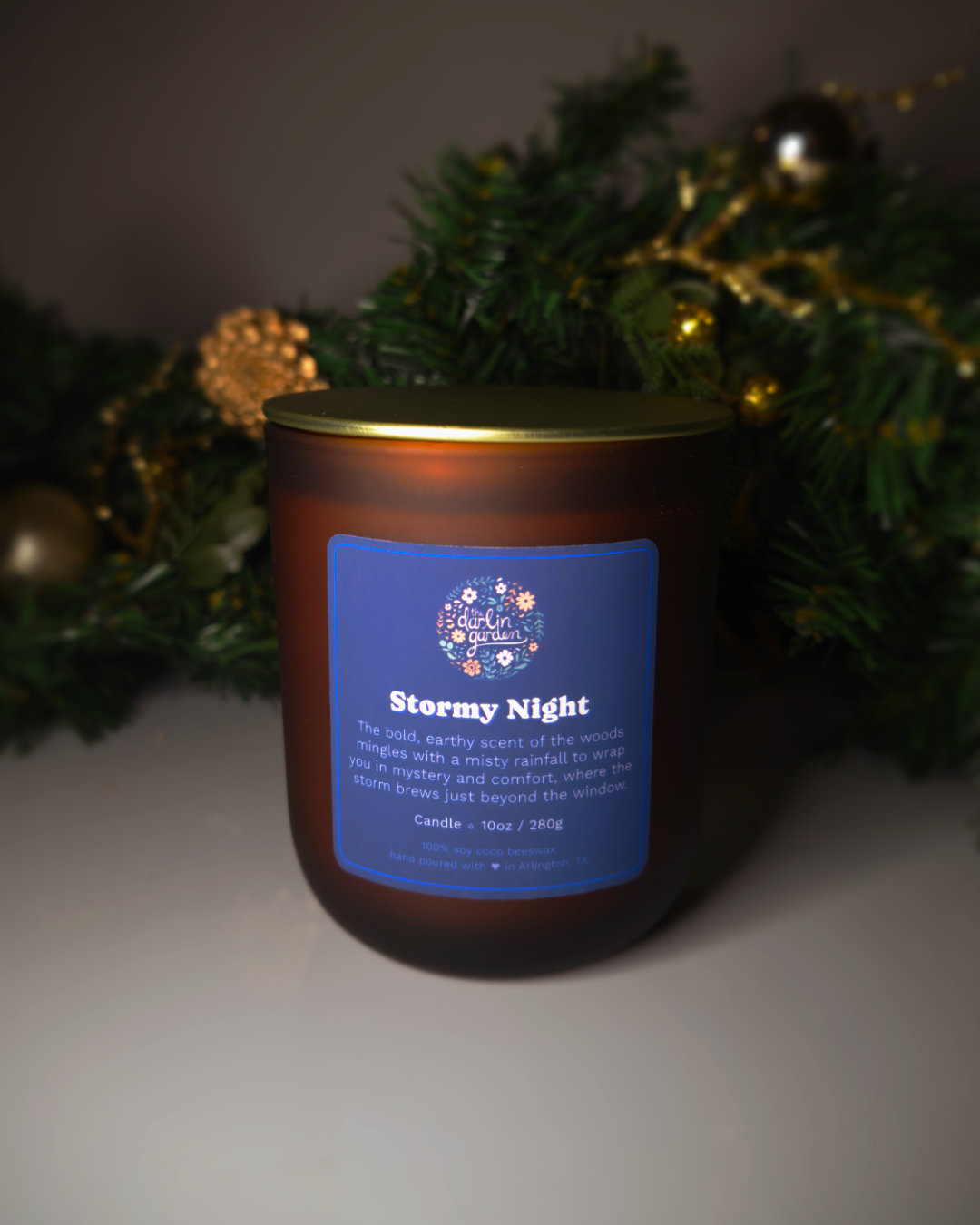 Stormy Night Wood Wick Candle